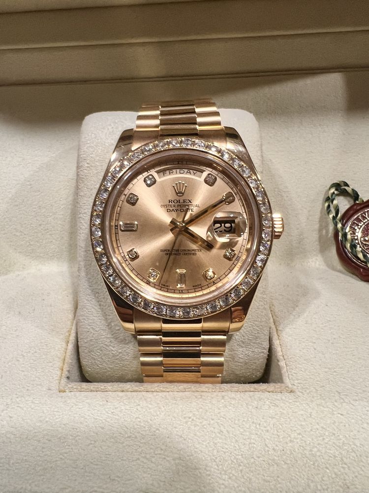 Rolex Day Date 41mm 18K Gold Diamenty