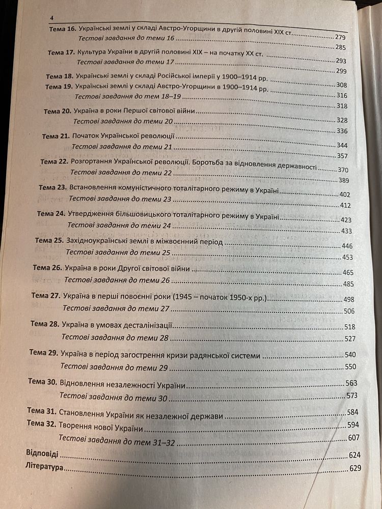 ЗНО історія України 2022 +тестові завдання