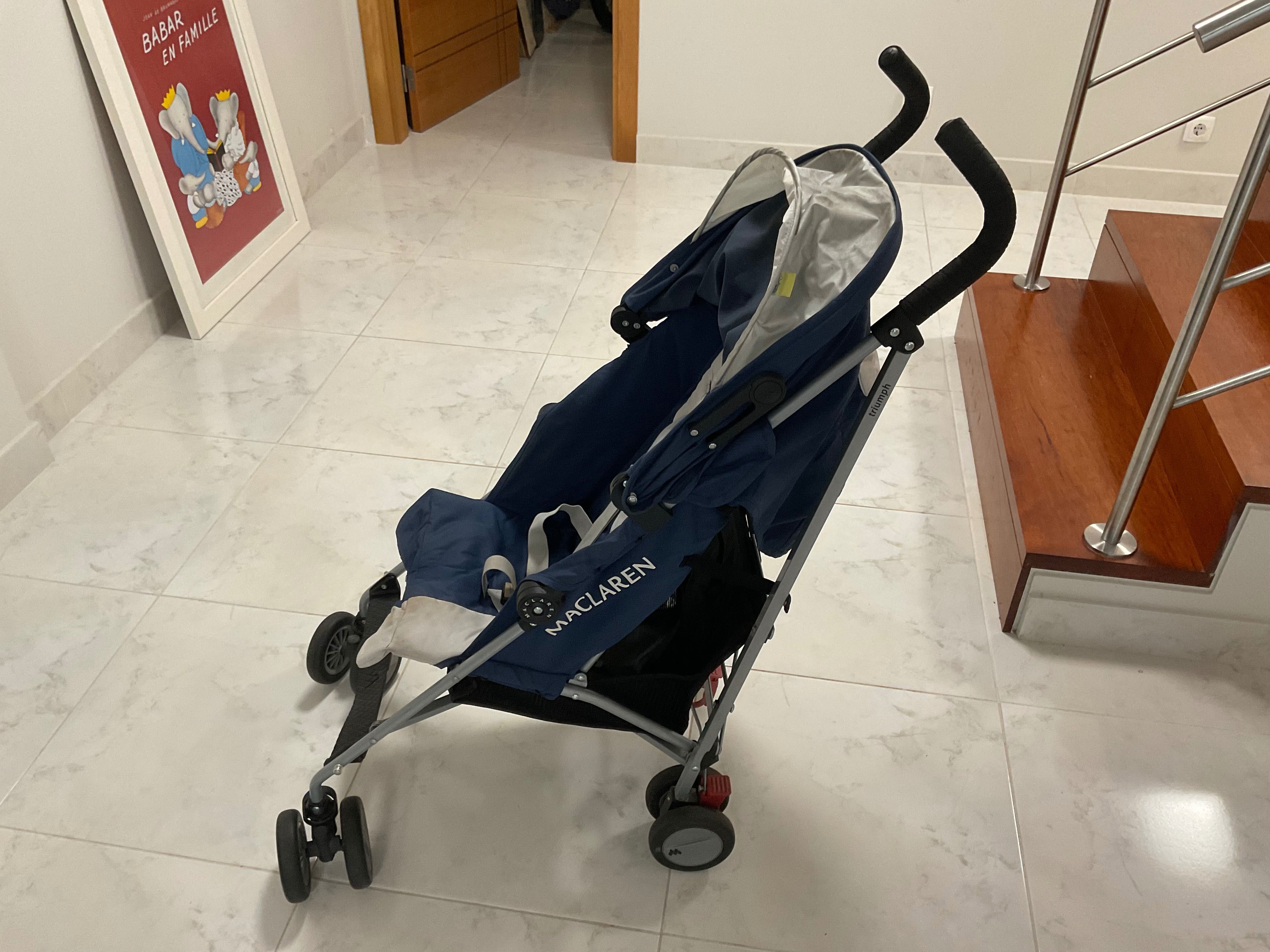 Carrinho Maclaren Triumph - azul