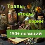 Лекарственные травы, ягоды, корни — 150+  позиций! От 100 грамм.