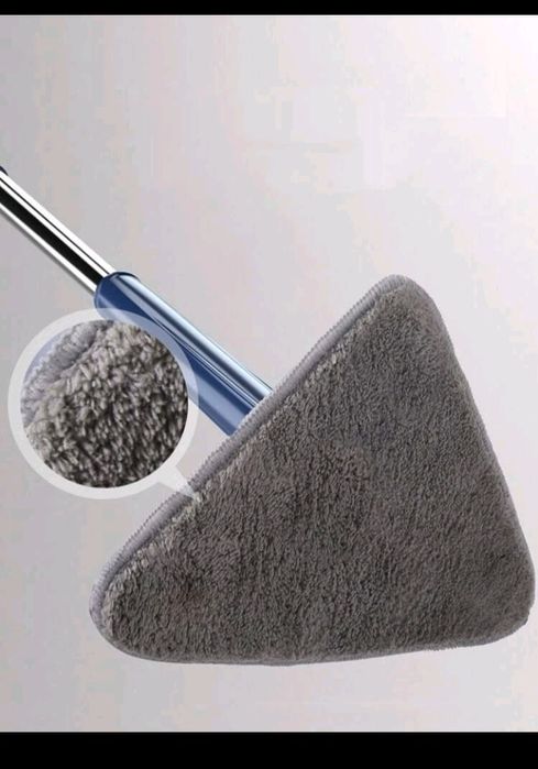 Esfregar plástico triângulo minimalista bloco de cores limpeza
