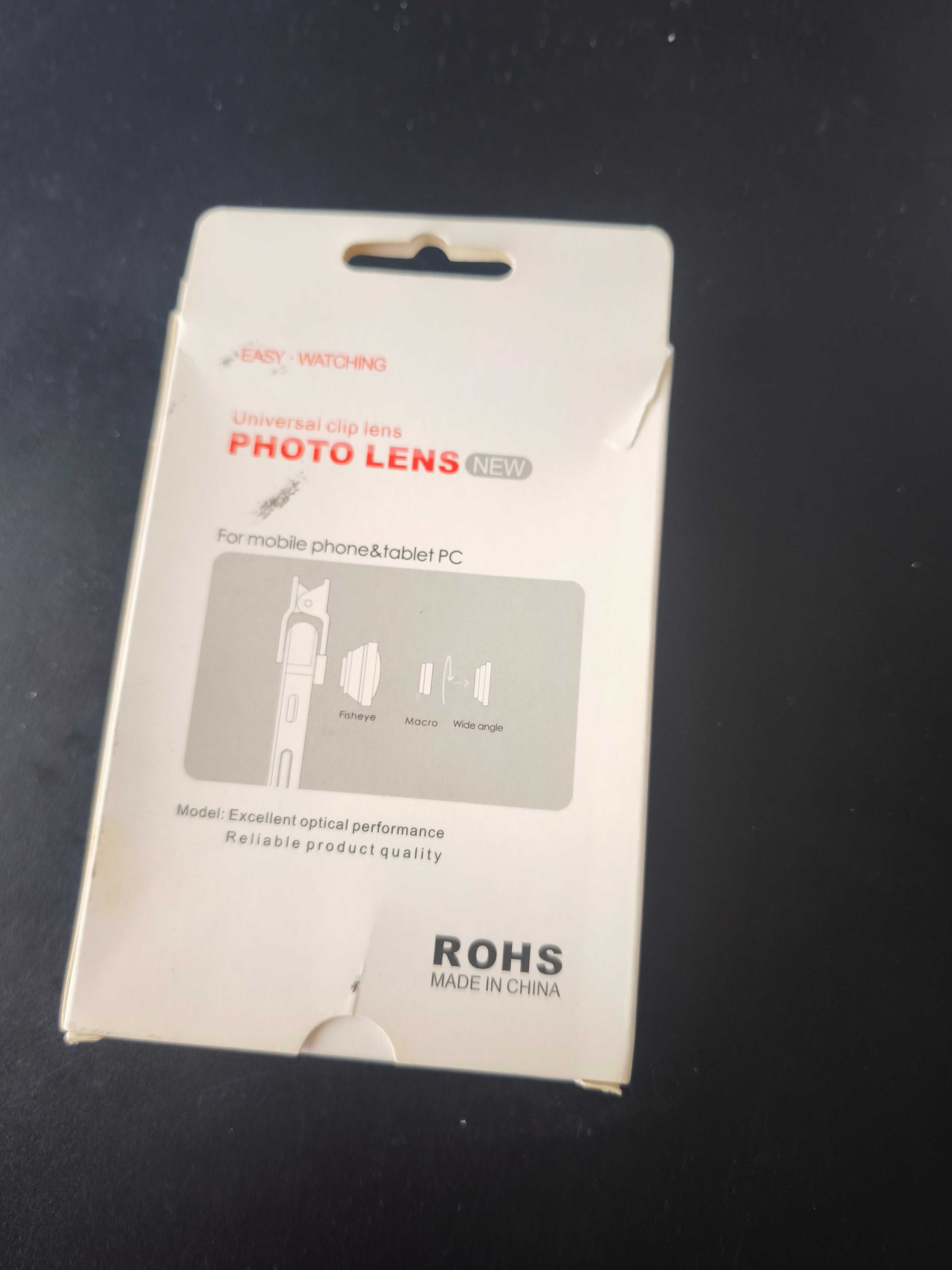 Fish - eye compativel com todos os telemoveis 5 in 1