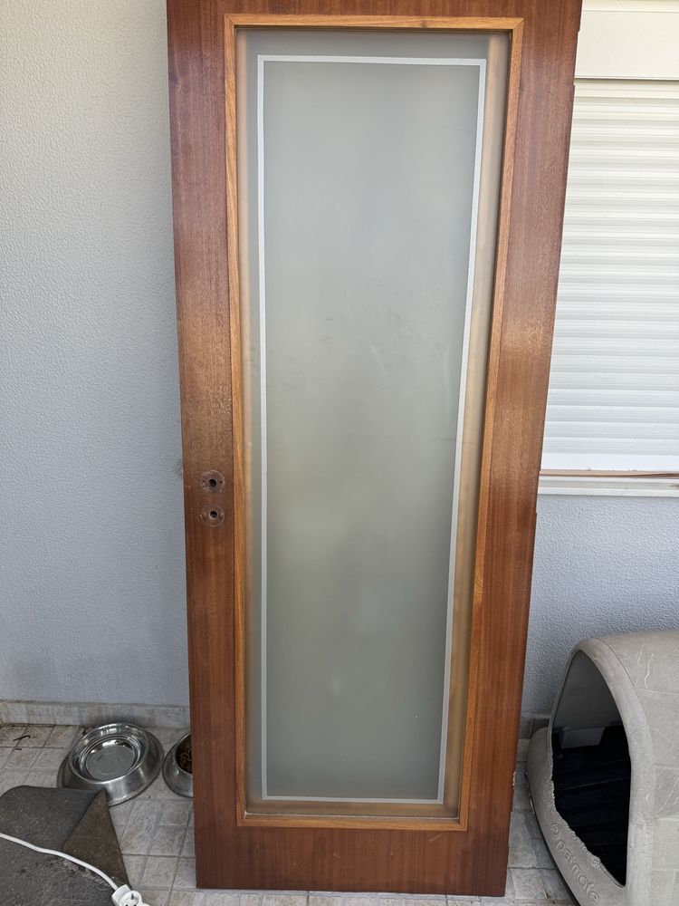 Portas interior com vidro