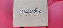 Alpine Hardware 25 sztuk uchwyty ze stali nierdzewnej