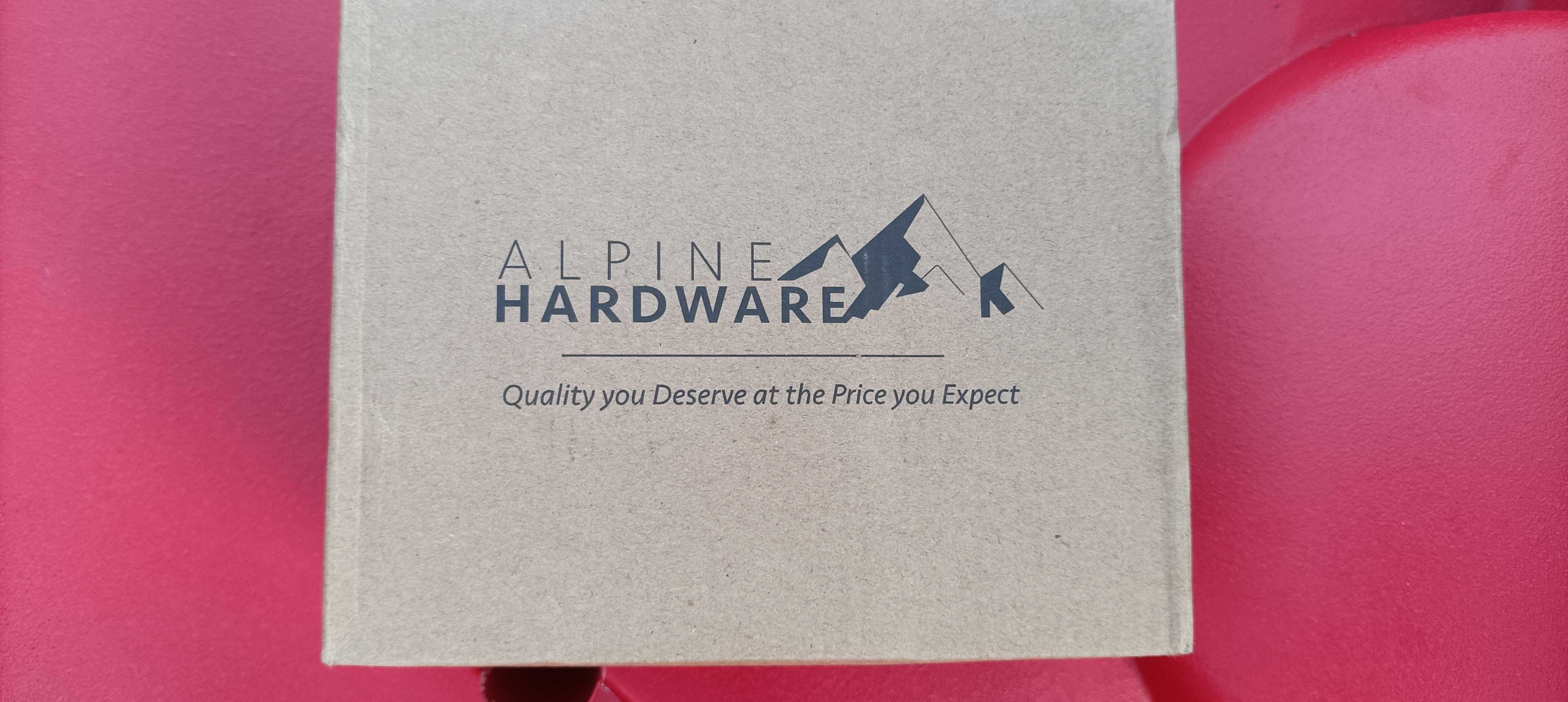 Alpine Hardware 25 sztuk uchwyty ze stali nierdzewnej