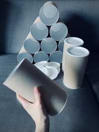 13 kartonowych tub do przechowywania, do wykonania prac plastycznych