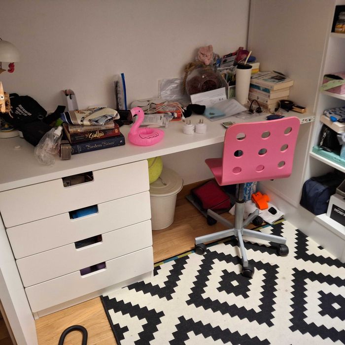 Łóżko piętrowe + biurko antresola Ikea Smastad 2 szt Marki k. Warszawa