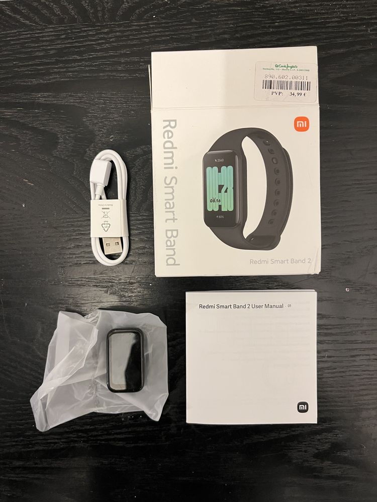 Xiaomi Redmi Smart Band 2 + 3 pulseiras