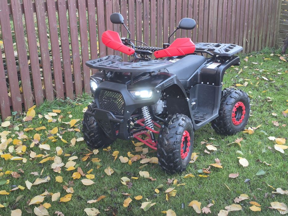 Quad XTR 125 3+1 ATV półautomat nowy 3 km przebiegu