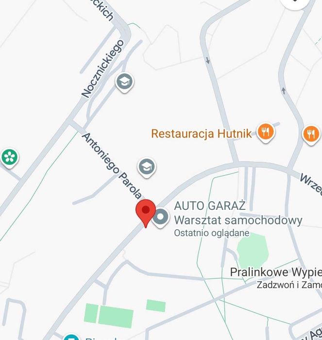 Garaż murowany magazyn Bielany Wrzeciono prąd