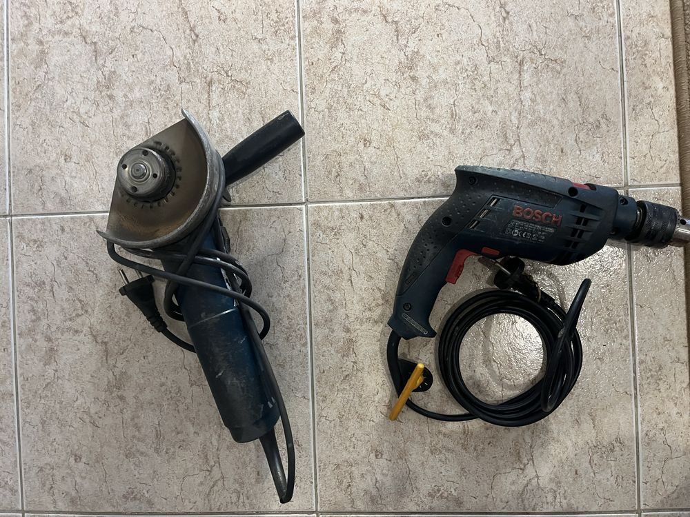 Rebarberadora e berbequim bosch