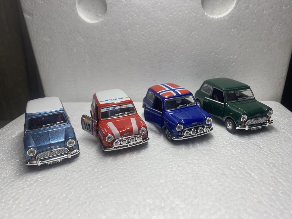 Mini Cooper модели машин 1:43