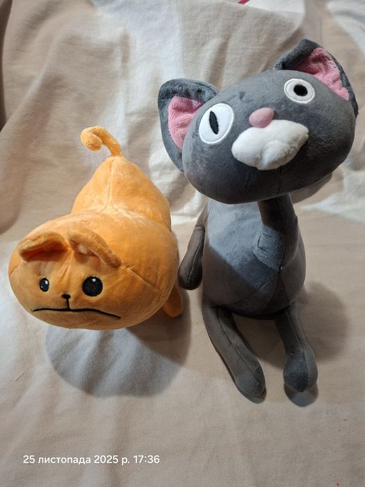 Лапша и Булочка Noodle and bun кошка Нудл мопс Бин