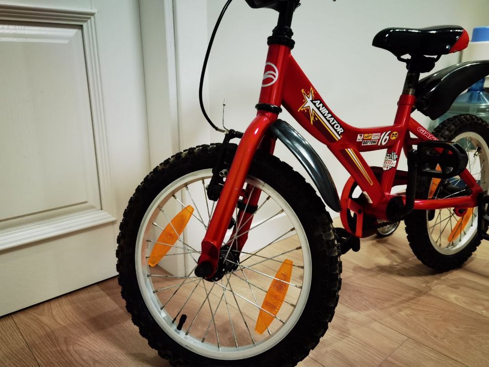 Дитячий велосипед giant 16 красный