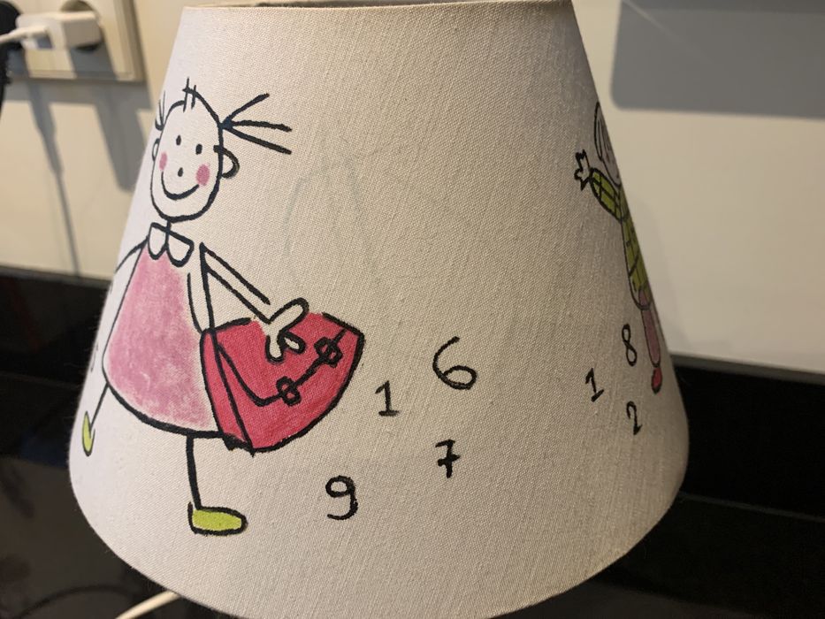 Candeeiro quarto crianca