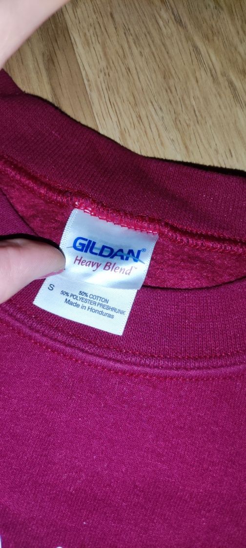 Bluza bordowa go hard or go home