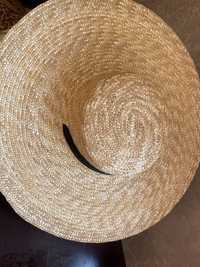 Солом’яний капелюх з полем 16 см. Для відпочинку чи фотосесії.