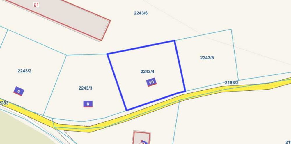 Działki w spokojnej okolicy Trzcianki – 1175 i 1320 m², media w drodze