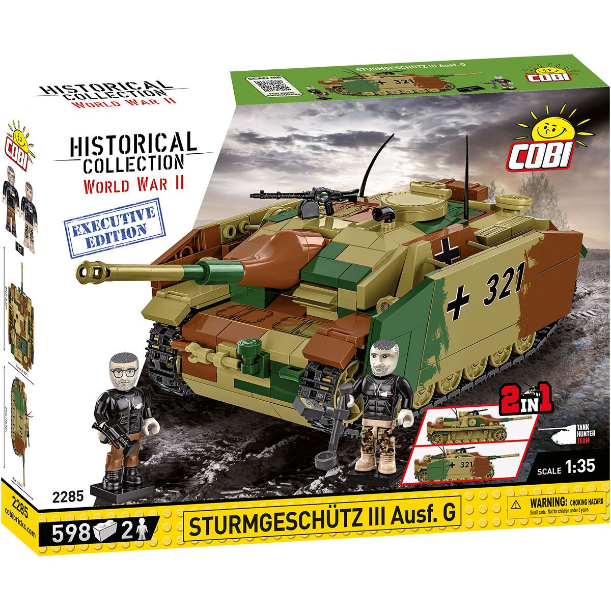 Hc Wwii /2285/ Sturmgeschutz Iii Ausf.g Exe 598K
