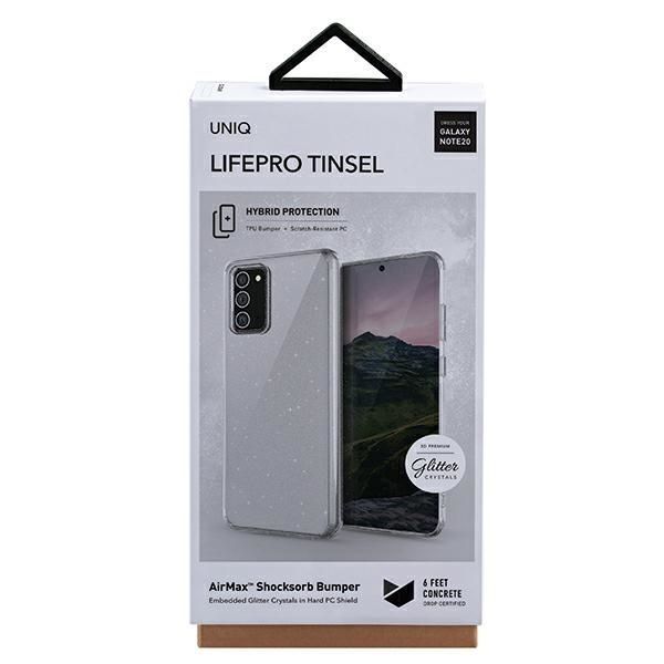 Etui LifePro Tinsel Samsung Note 20 N980 - Przezroczyste, Ochrona 360°