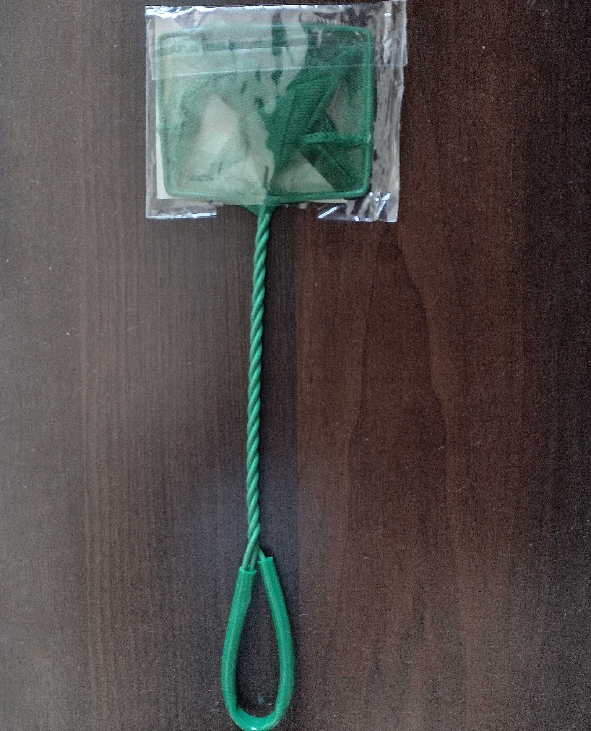 Nowa siatka do ryb, podbieraka do akwarium 10x7 cm