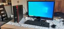 OKAZJA Komputer, Ram 16 GB DDR4, SSD 500gb,wifi, Duży Monitor