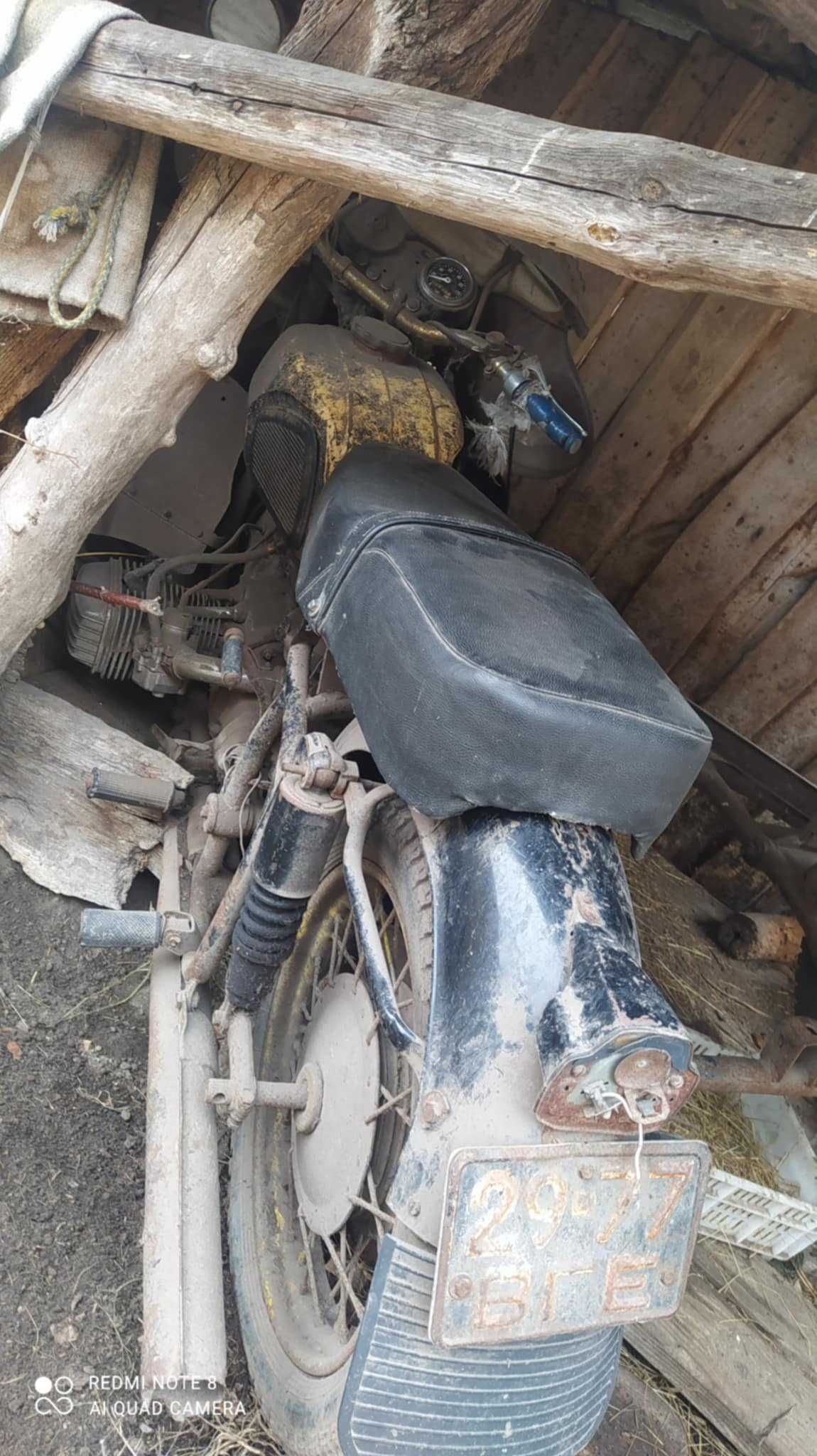Продам мотоцикл Дніпро мт-10 з документами