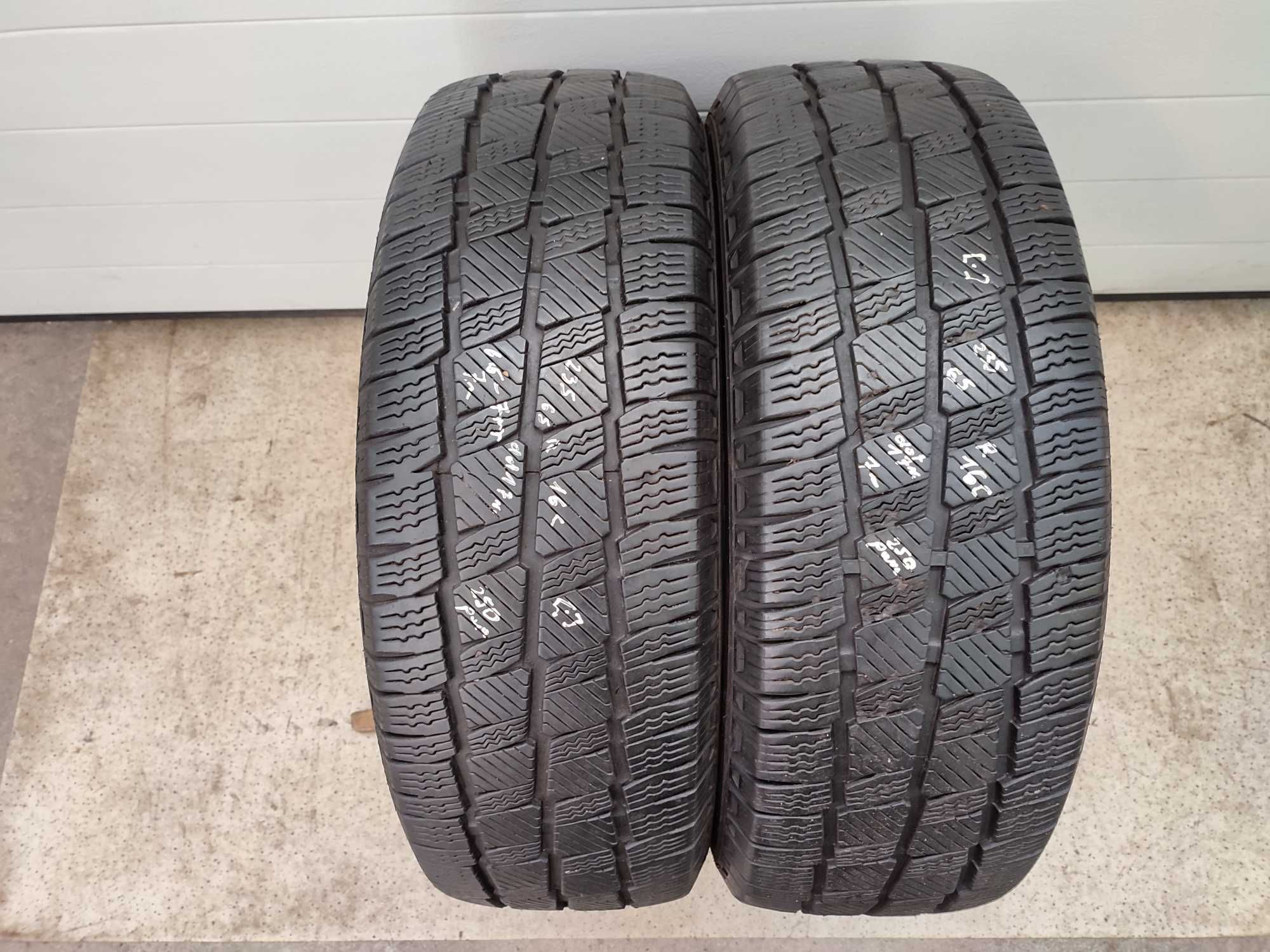 Opony opona zima Sunfull SF-W05 235/65 R16C dot 2017 6,5-7mm