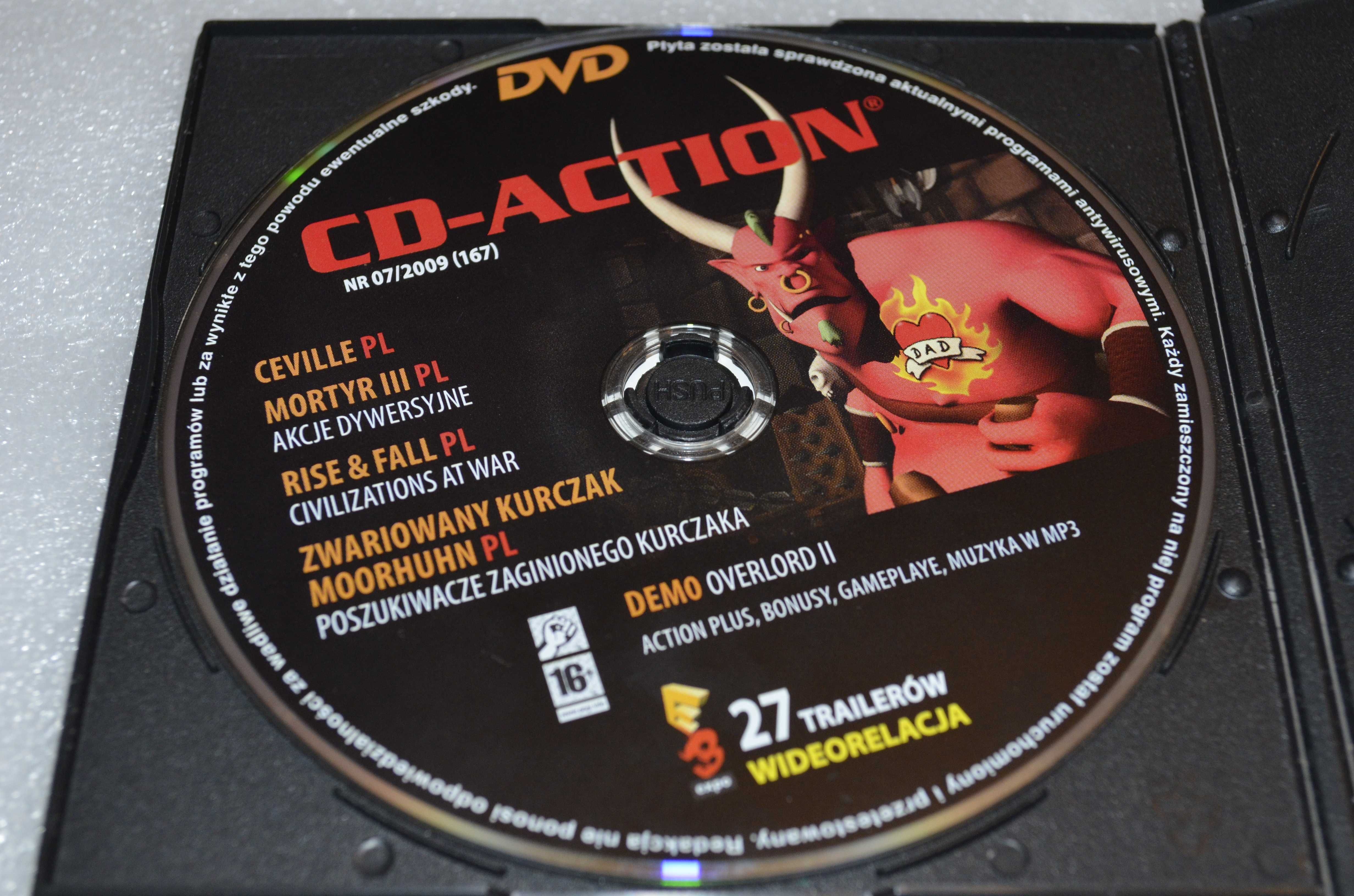 Gry PC CD-Action DVD nr 167: Ceville, Mortyr III, Rise & Fall