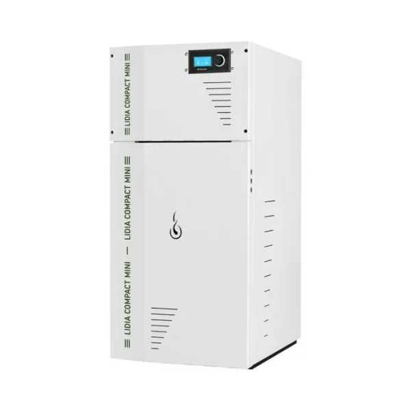 Kocioł na pellet LIDIA Compact Mini 10 kW. Montaż. Zachodniopomorskie.