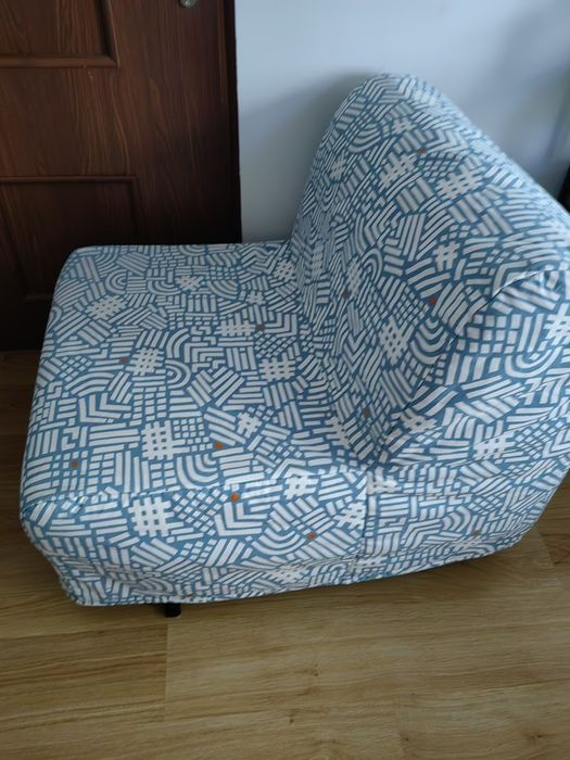 Fotel rozkładany IKEA LYCKSELE sofa kanapa łóżko