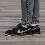 Мужские кроссовки Nike SB Dunk Low "Black Grey" Размеры 40-45