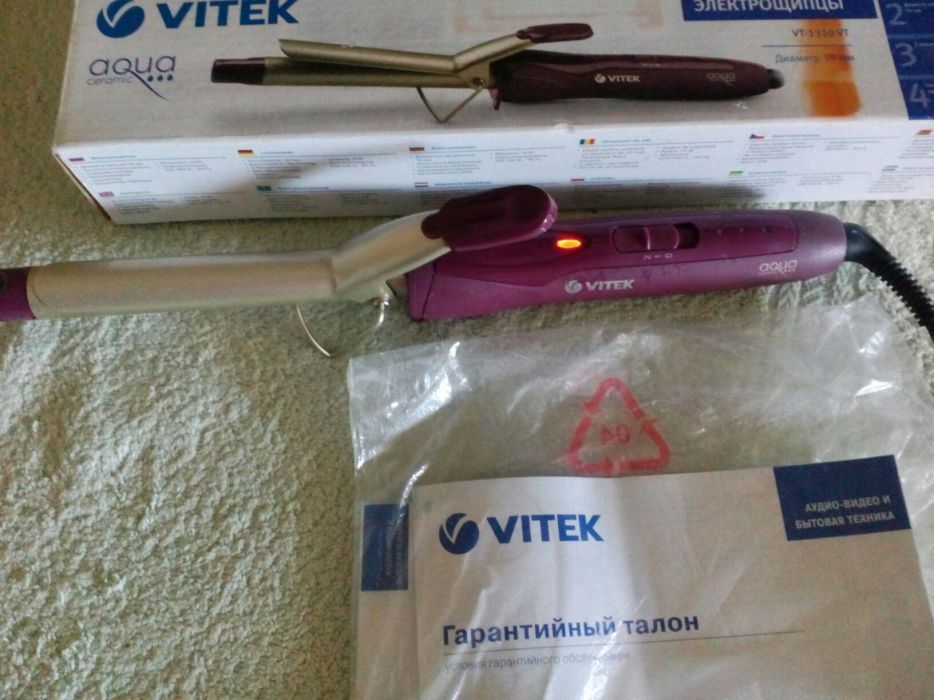 Плойка для завивки волос VITEK