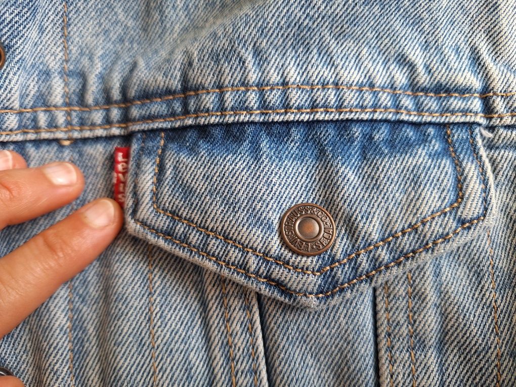 Casaco de ganga Sherpa da Levis - tamanho M/38