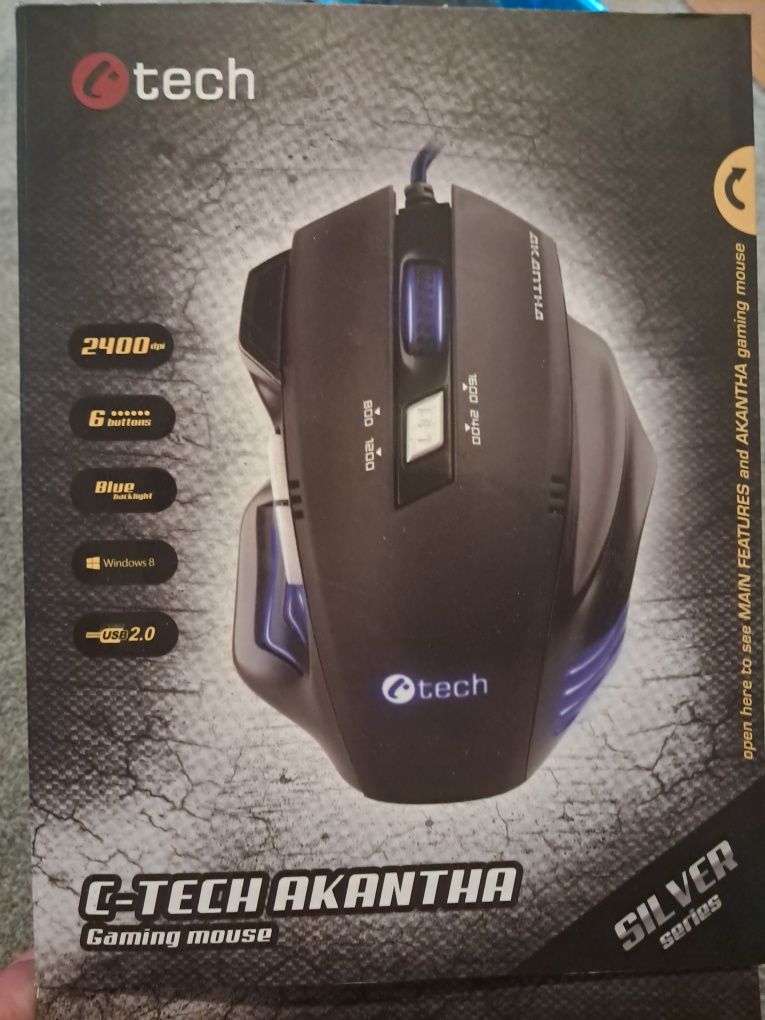 Myszka C-tech akantha, jak nowa