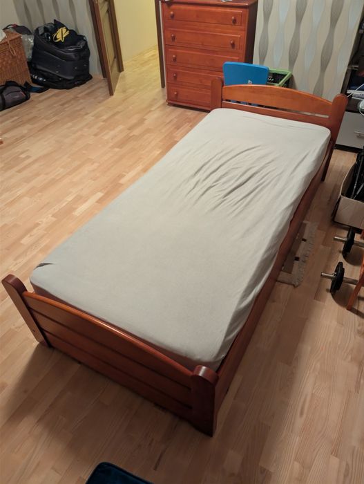 Łóżko drewniane 90x200