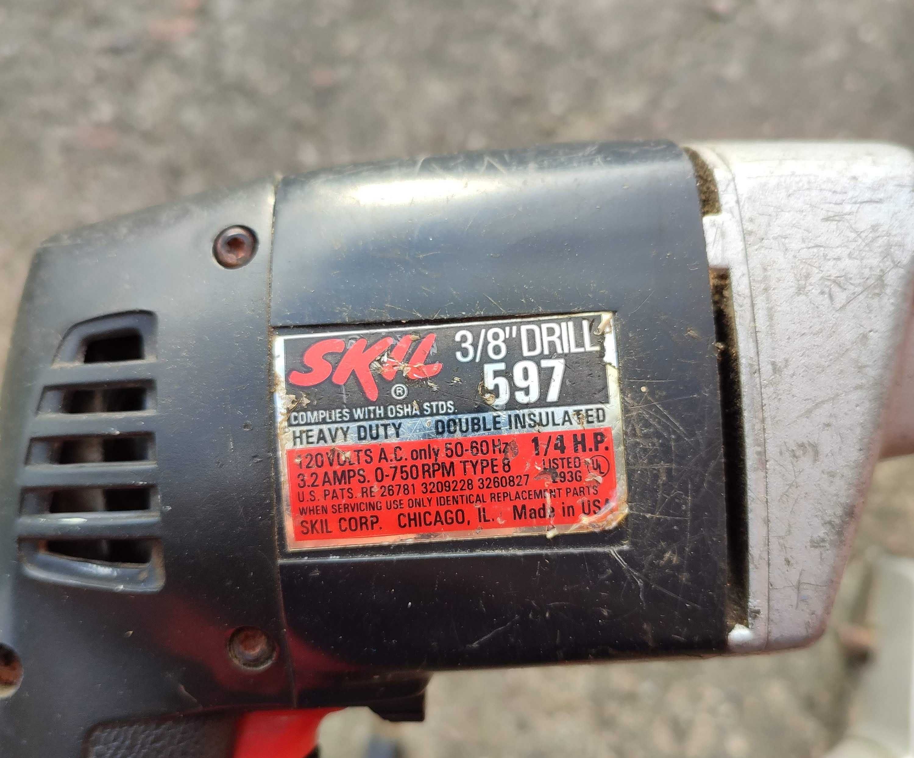 Elektronarzędzia - SZLIFIERKA TAŚMOWA - WIERTARKA  Black & Decker Skil