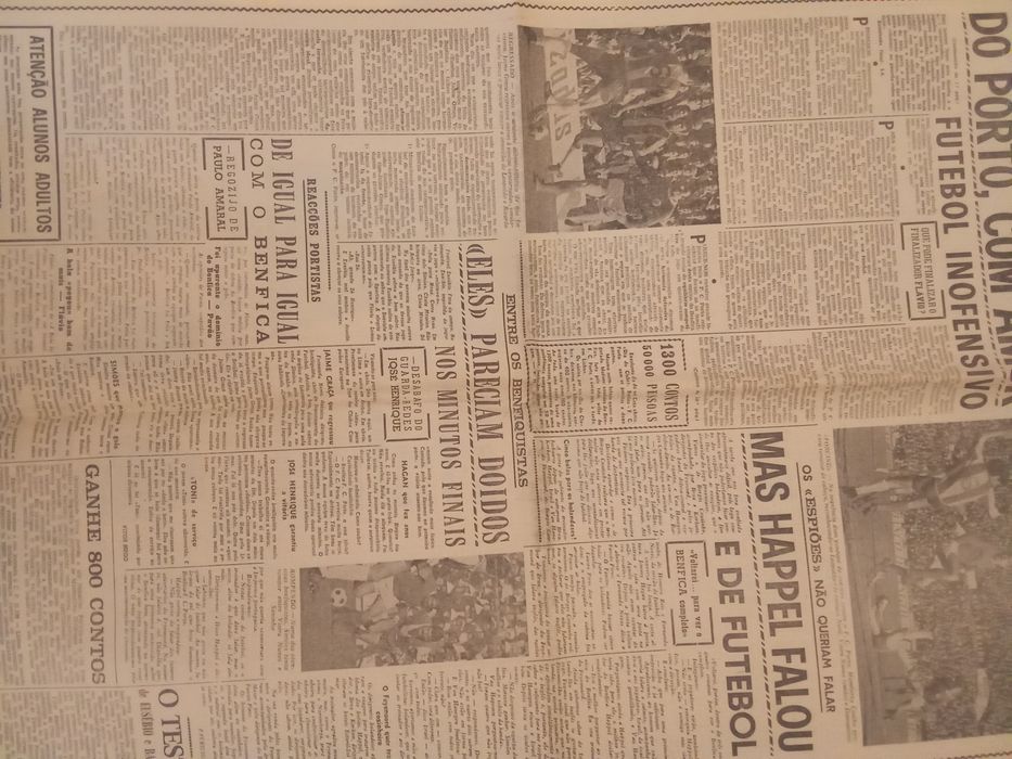 A Bola jornal 24 janeiro 1972