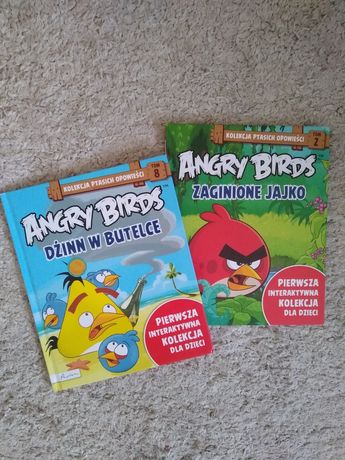 Książeczki Angry Birds Dżinn w butelce i Zaginione jajko