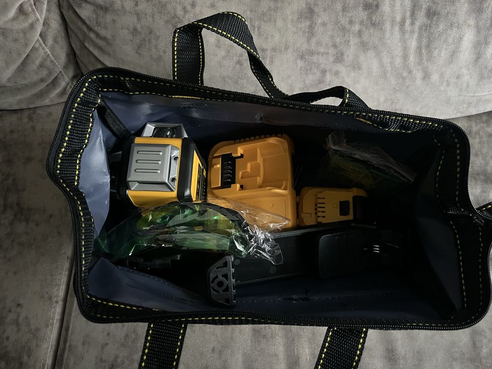 Nivel laser 16 linhas com saco de transporte