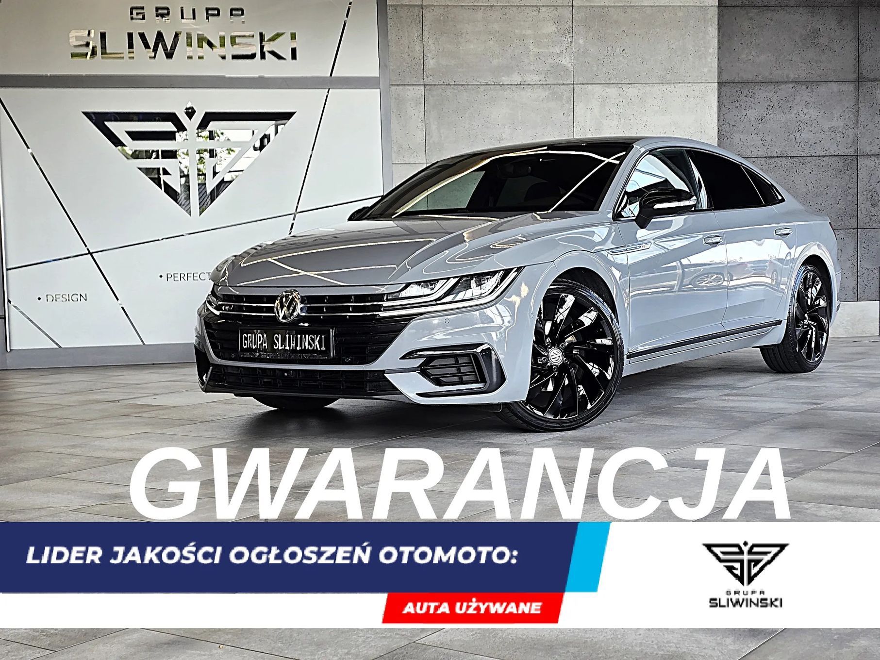 Volkswagen Arteon 2,0TSI 190PS R-Line Virtual Matrix Masaż Kamery 360° ACC F1 FV23%