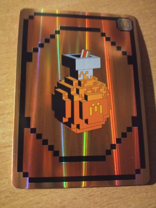 Эксклюзивный скин для Minecraft в коллаборации McDonald's x Minecraft