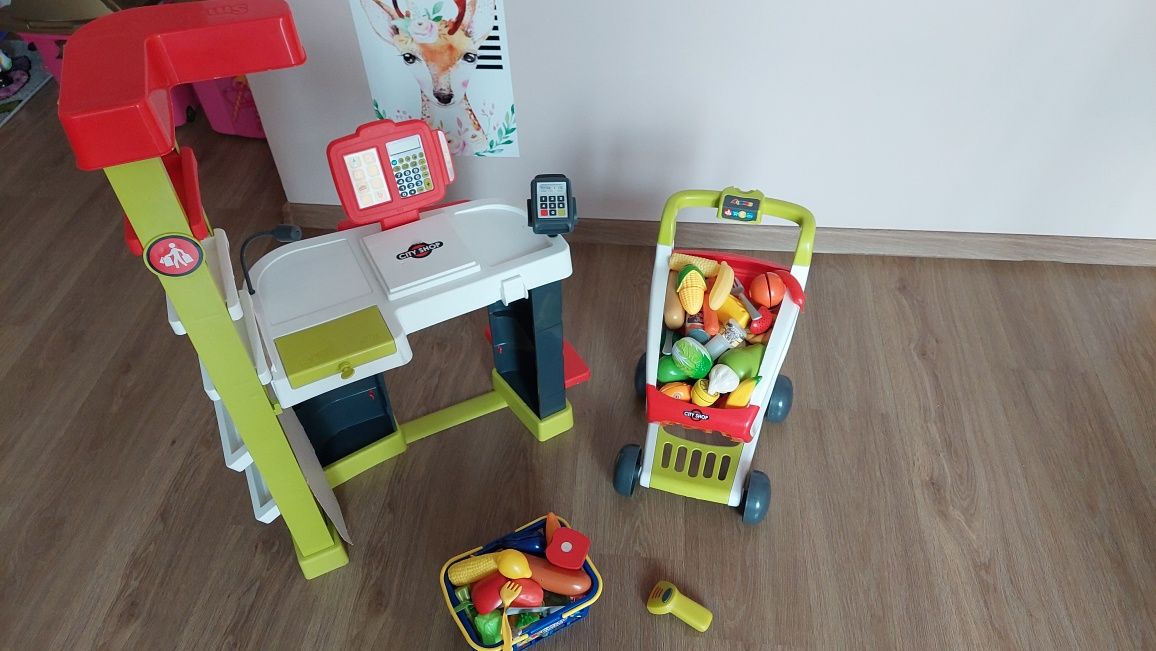 Sklepik, supermarket  zabawka smoby