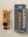 Ремінець Garmin QuickFit 26 Watch Bands Spark Orange/Graphite Silicone