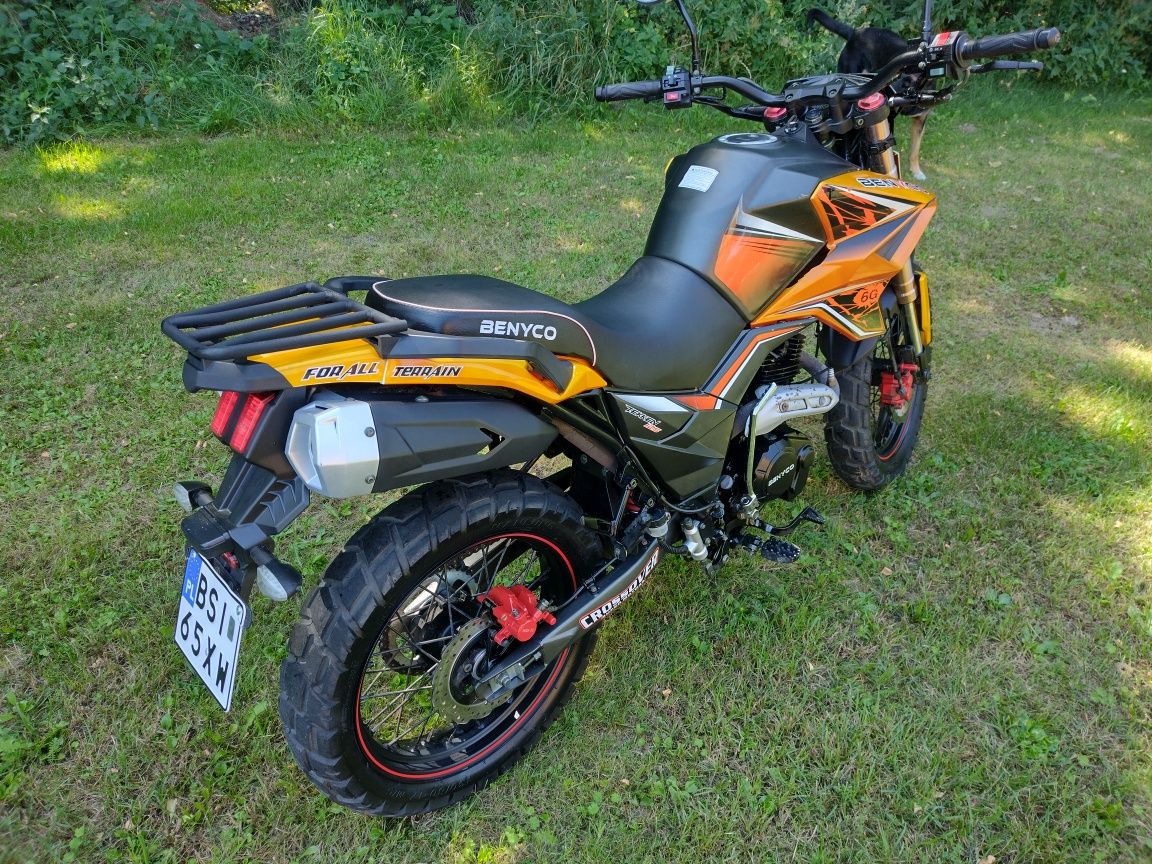 Benyco Tekken 125 enduro 2017 rok prawo jazdy B gotowy do jazdy Barton