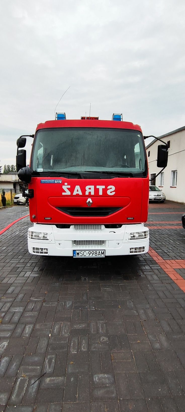 Renault Midlum strażacki pożarniczy