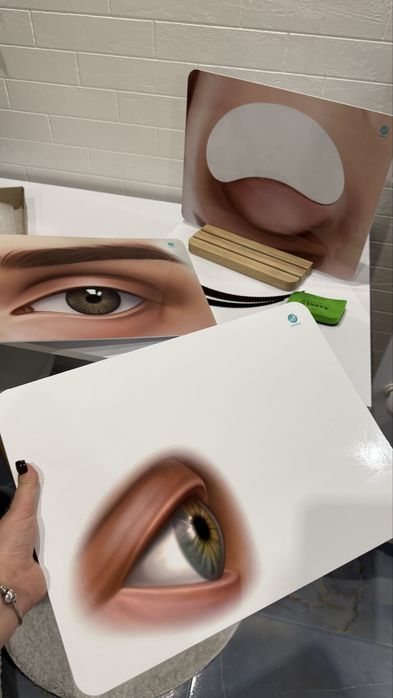 Дошки для викладача з нарощування вій