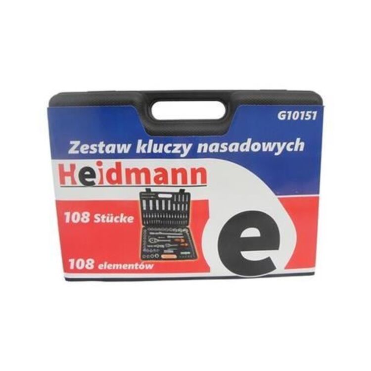 Набор инструментов Heidmann 108 пред. 1/4"-1/2" Geko 10151