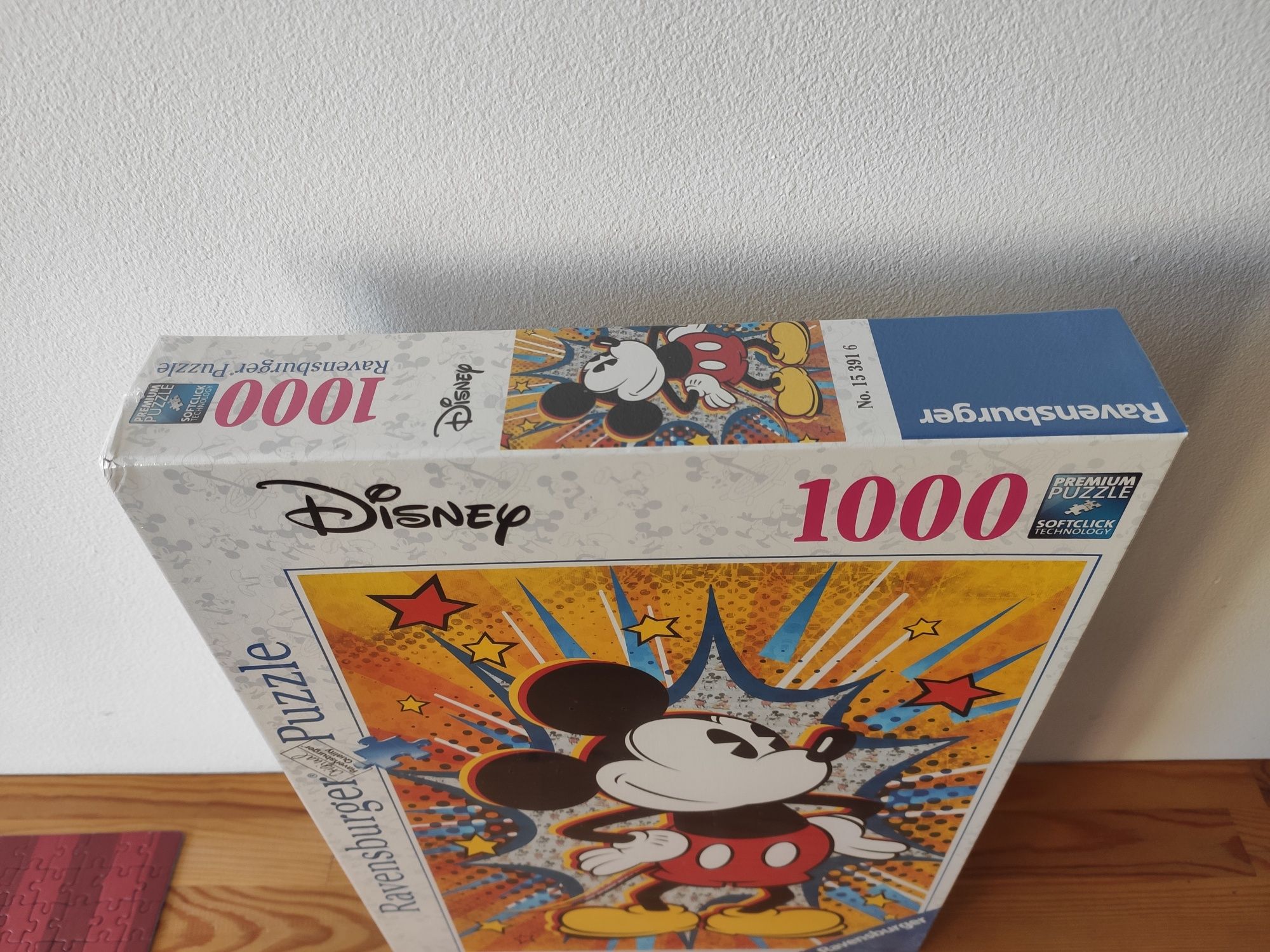 NOWE Puzzle 1000 Ravensburger Retro Mickey zamienię na inne Disney