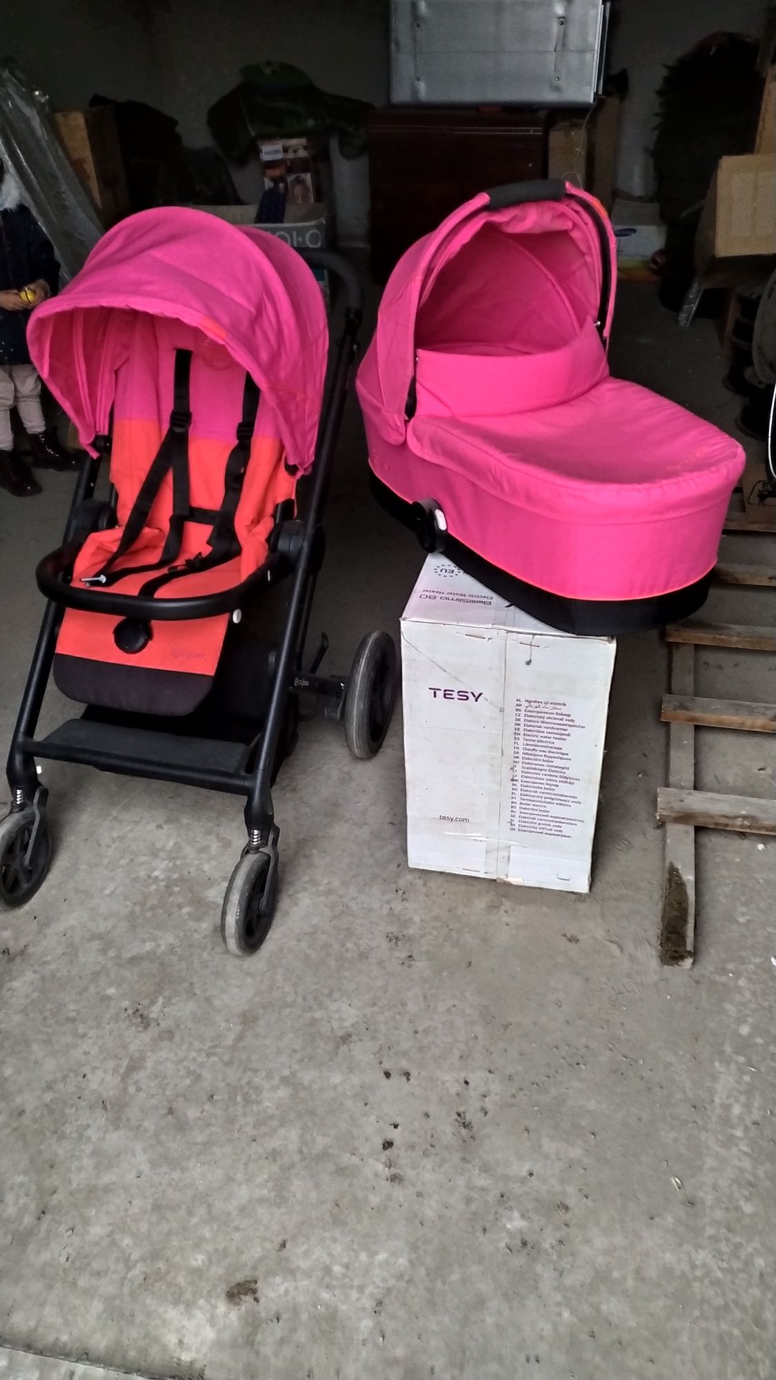 Універсальна коляска 2 в 1 Cybex Balios S Fancy Pink